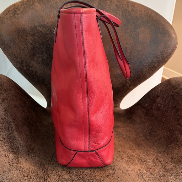 COACH MERCER TOTE GLOVETANNED LEATHER BAG TRAVEL GROCERY LAPTOP GUC W/HANGTAG - Picture 10 of 17